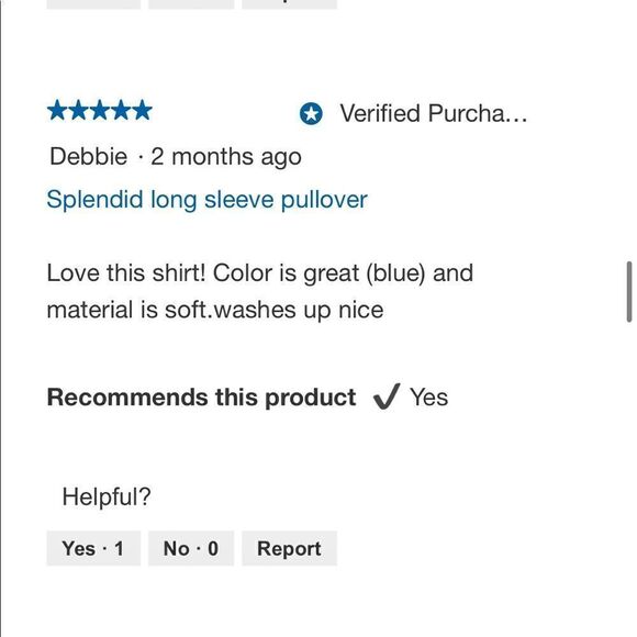 NEW SPLENDID Ladies Dip Dye Ombré Soft Pullover Top in Light Orchid - Picture 13 of 14